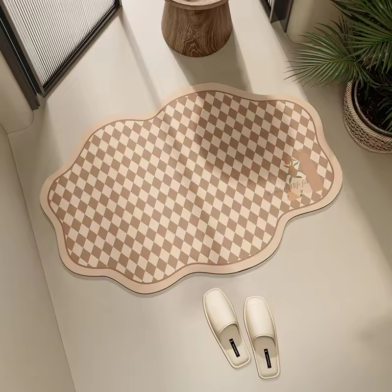 Zara Home Bathroom Mat - Non-Slip Shower Bath Mat Super Absorbent