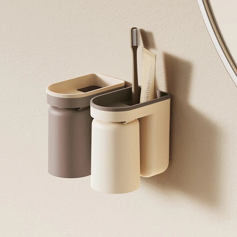 Home Goods Bathroom Storage - 1 Pc Innovative Toothbrush Storage Rack