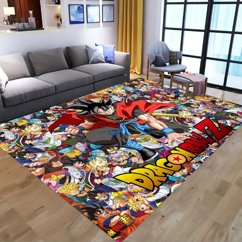 Non Slip Bath Mat - Dragon Ball Non-slip Bath Carpet Flannel