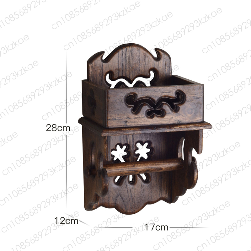 Home Bathroom Paper Towel Holder - Wooden Paper Towel Holder Toilet Storage