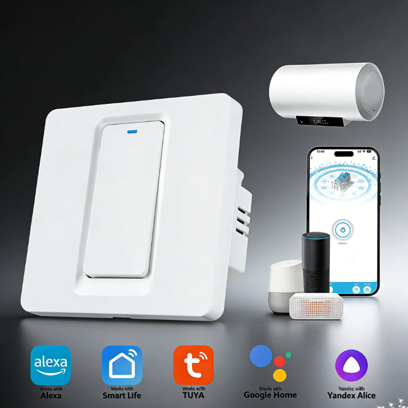 Home Bathroom Water Heater - Smart Water Heater Switch/WiFi&Bluetooth Touch Control