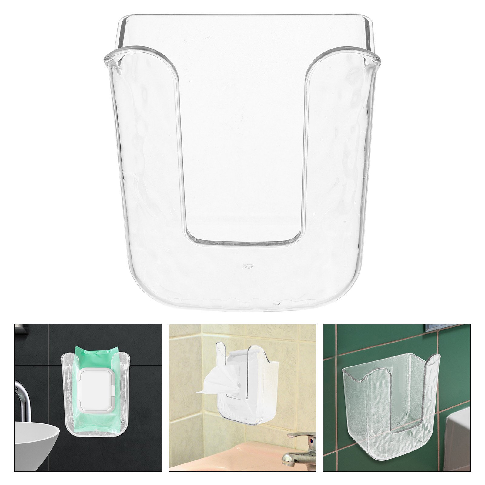 Home Bathroom Paper Towel Holder - Bathroom Wall Shelf Tissue Dispenser Holder