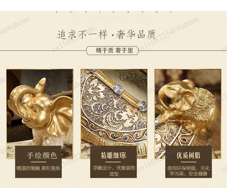 Home Bathroom Paper Towel Holder - Elephant Shaped Resin Tissue Box Desktop