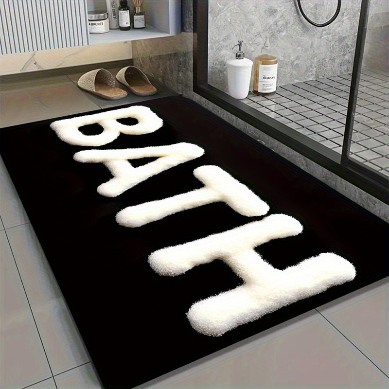 Zara Home Bathroom Mat - VIKAMA American Style Minimalist Laundry Room