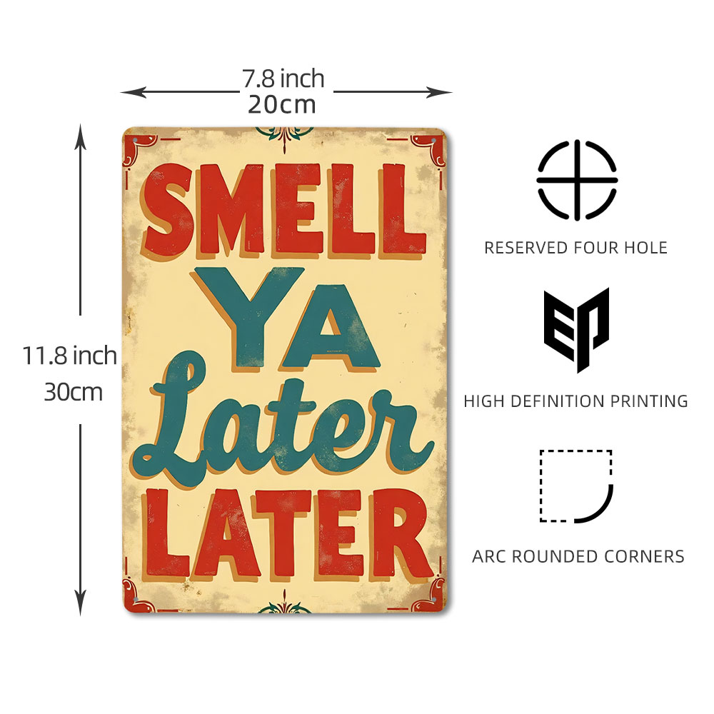 Funny Bathroom Rules Vintage M - Home Decor Bathroom Ideas recension och pris