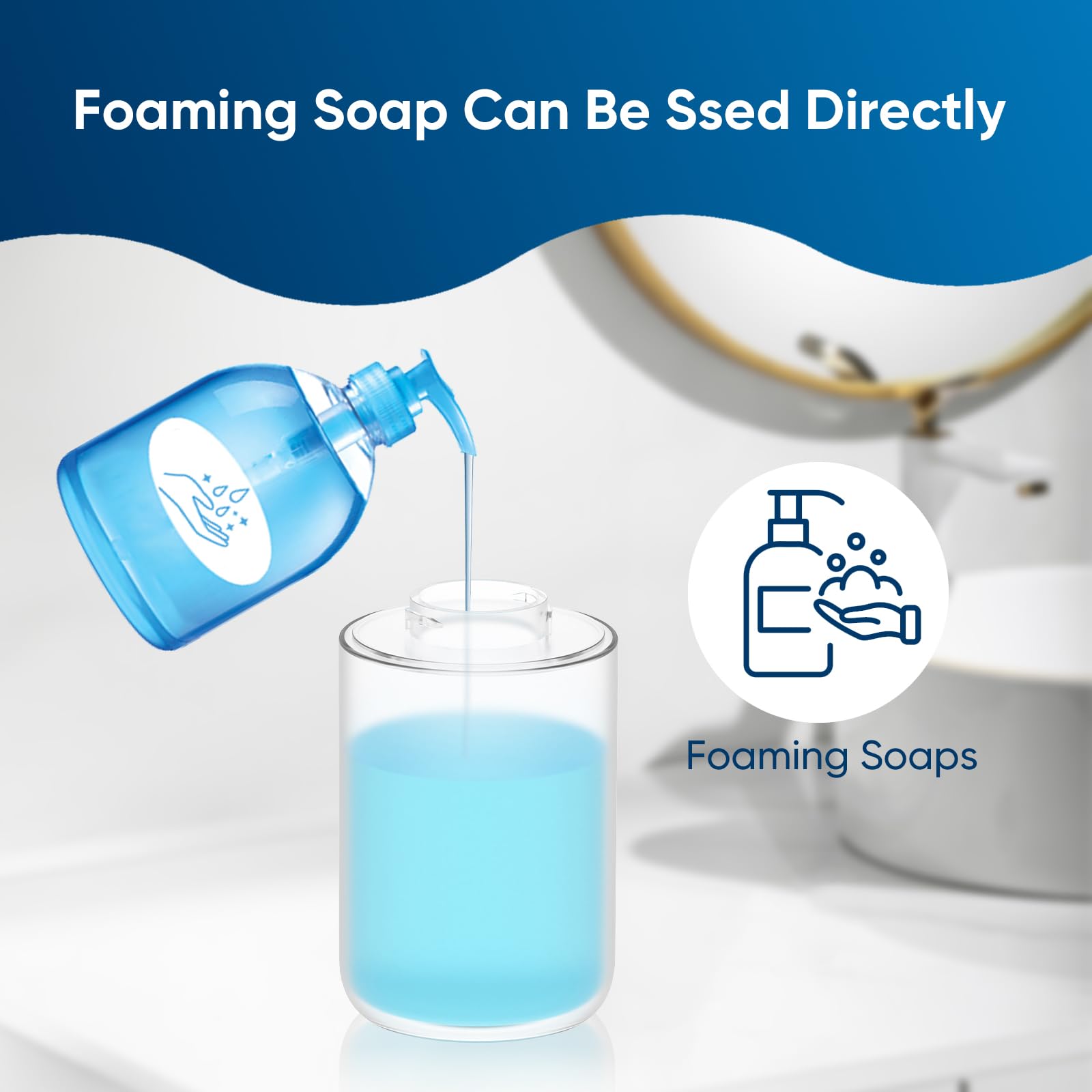 Touchless Automatic Foaming So - Home Bathroom Wall Soap Dispenser recension och pris