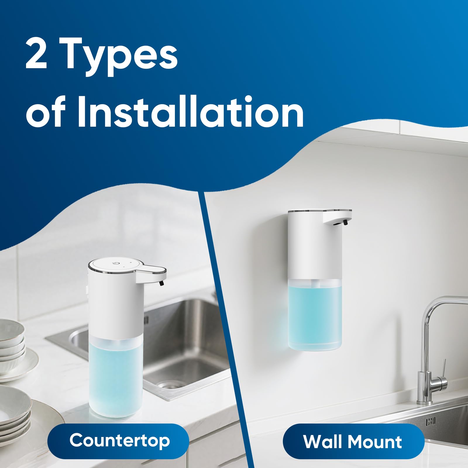 Touchless Automatic Foaming So - Home Bathroom Wall Soap Dispenser recension och pris