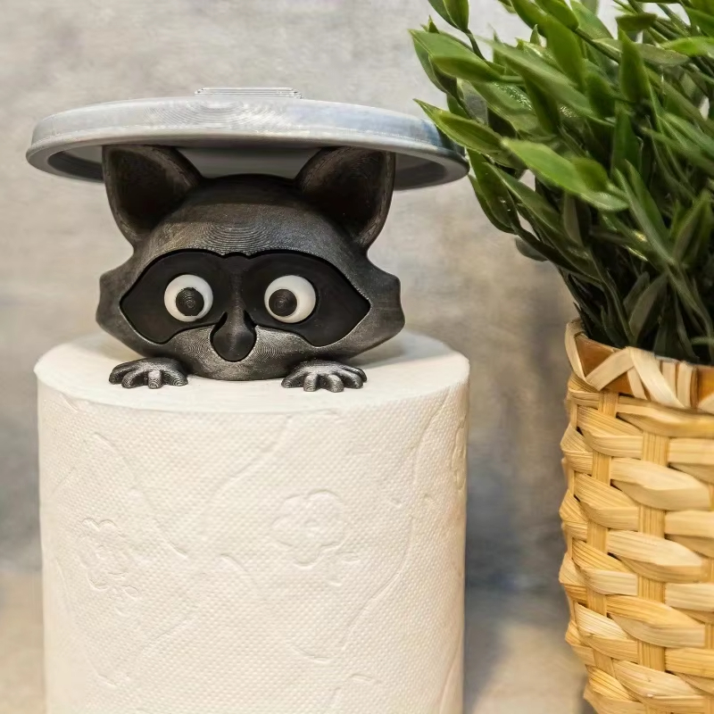 Cute Raccoon Toilet Paper Hold - Home Decor Bathroom Ideas recension och pris