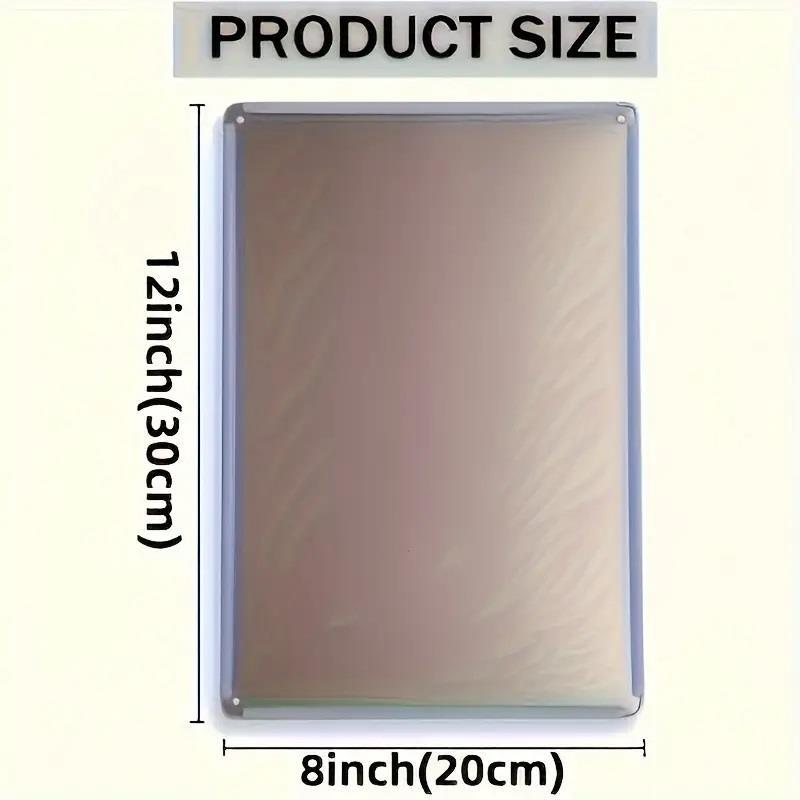 Stylish Female Metal Tin Sign  - Home Bathroom Sign recension och pris