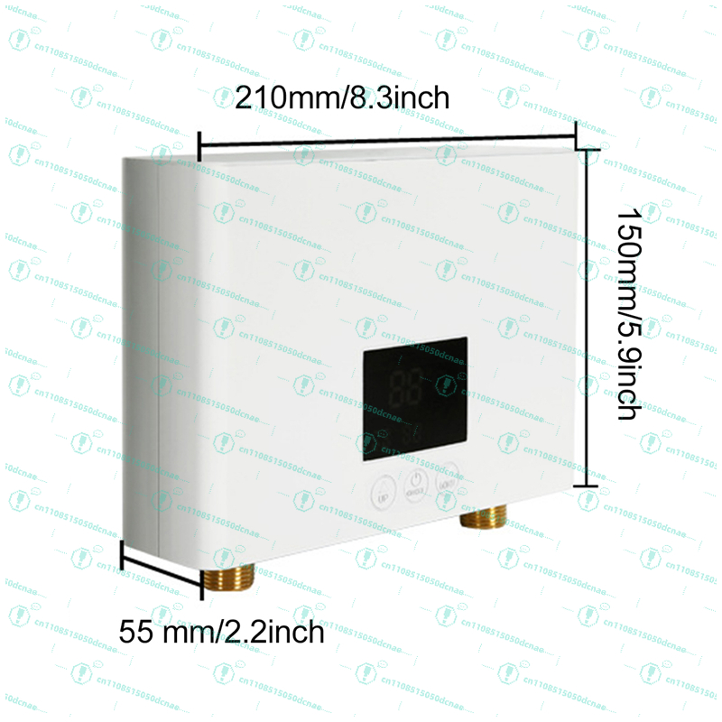 Instant Water Heater  Wall-Mou - Home Bathroom Water Heater recension och pris