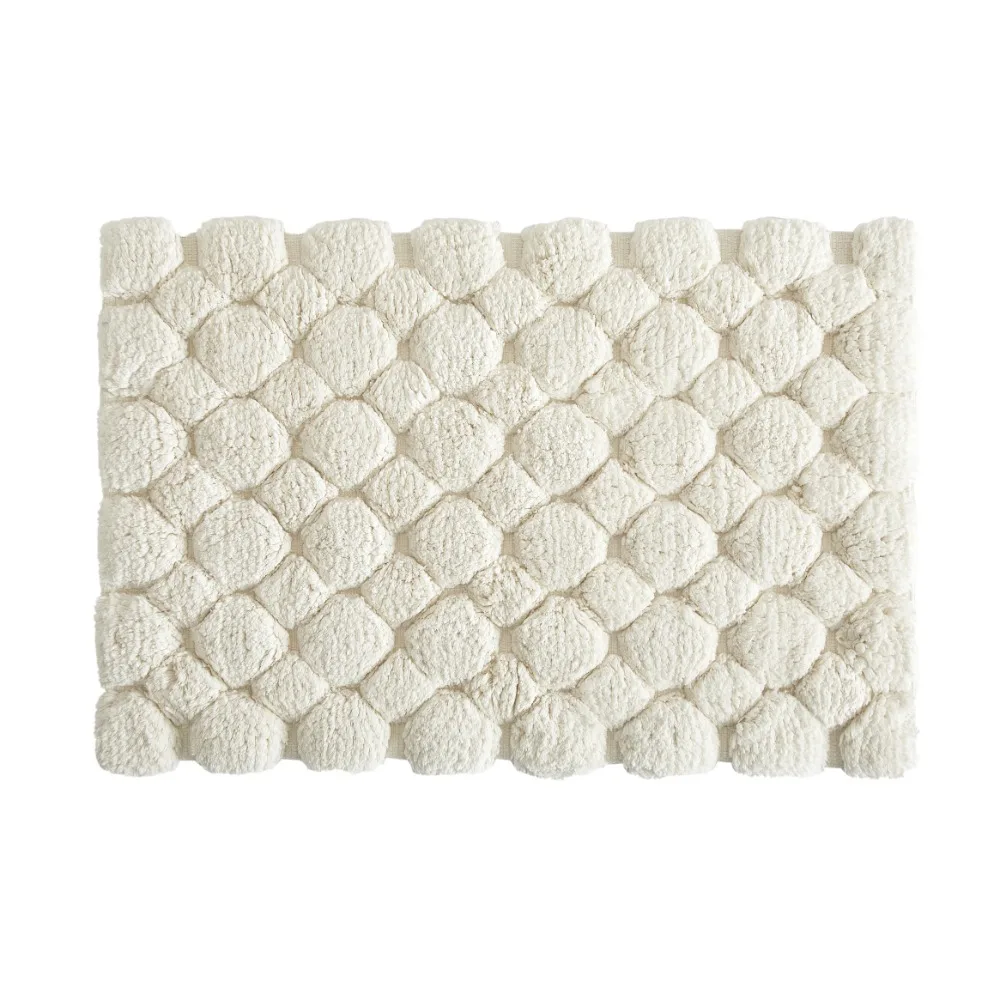 Ivory 2-Piece Cotton Bath Rug  - Zara Home Bathroom Mat recension och pris