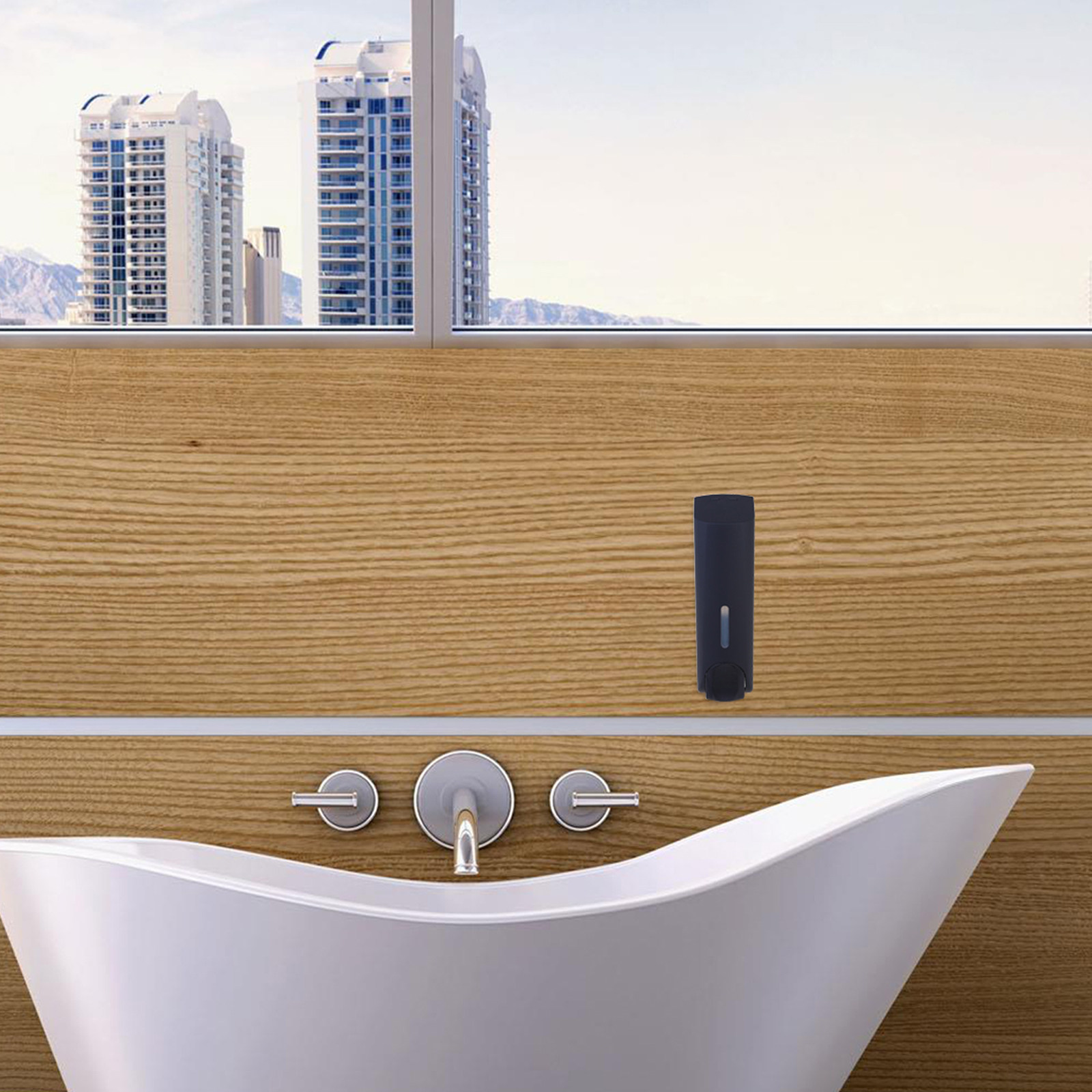 1Pcs Wall-Mounted Soap Dispens - Home Bathroom Wall Soap Dispenser recension och pris