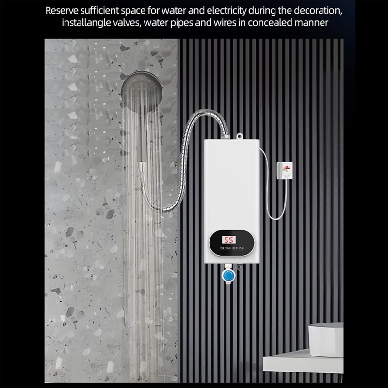 [UPUP]For Bathroom Shower Home - Home Bathroom Water Heater recension och pris