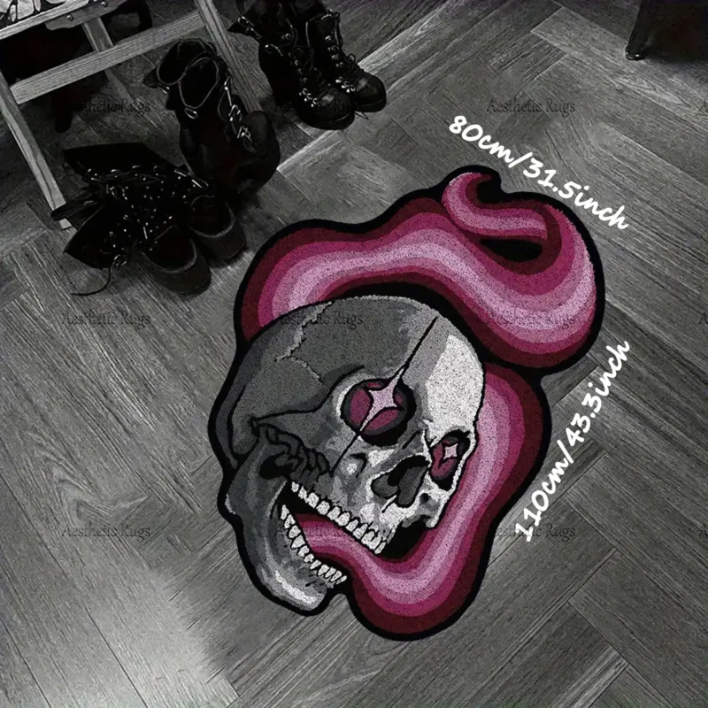 VIKAMA garbage rock style skel - Zara Home Bathroom Mat recension och pris