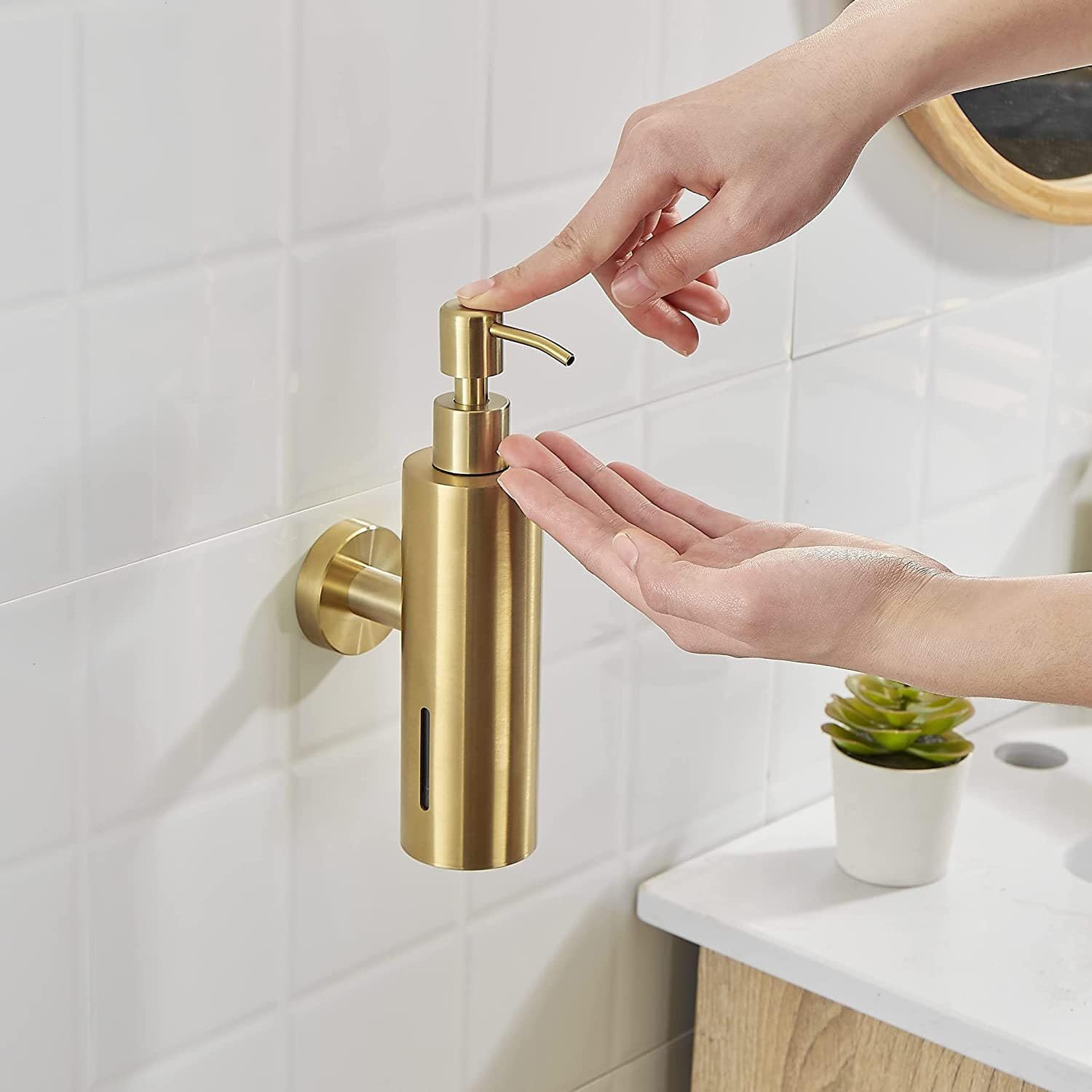 Single 250ML Soap Dispenser Ba - Home Bathroom Wall Soap Dispenser recension och pris