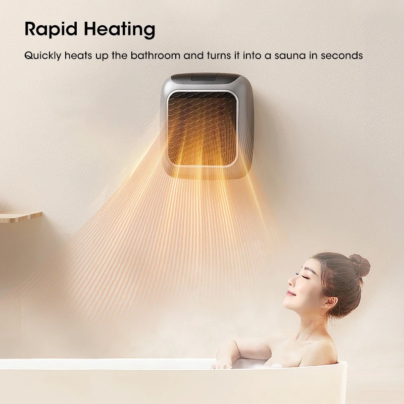 PTC Ceramic Heater Wall Mount  - Home Bathroom Fan recension och pris
