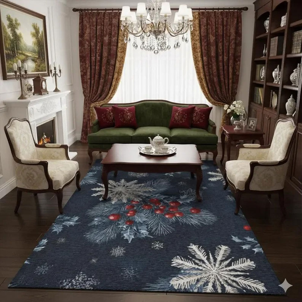 Christmas Santa Sleigh Rug Fes - Home Bathroom Scene recension och pris