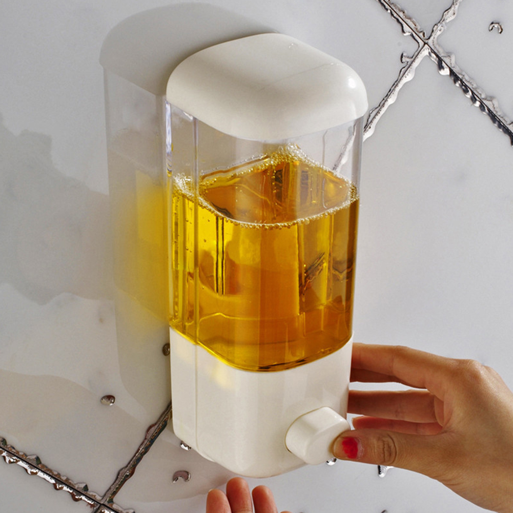 500ML Wall Mounted Soap Dispen - Home Bathroom Wall Soap Dispenser recension och pris