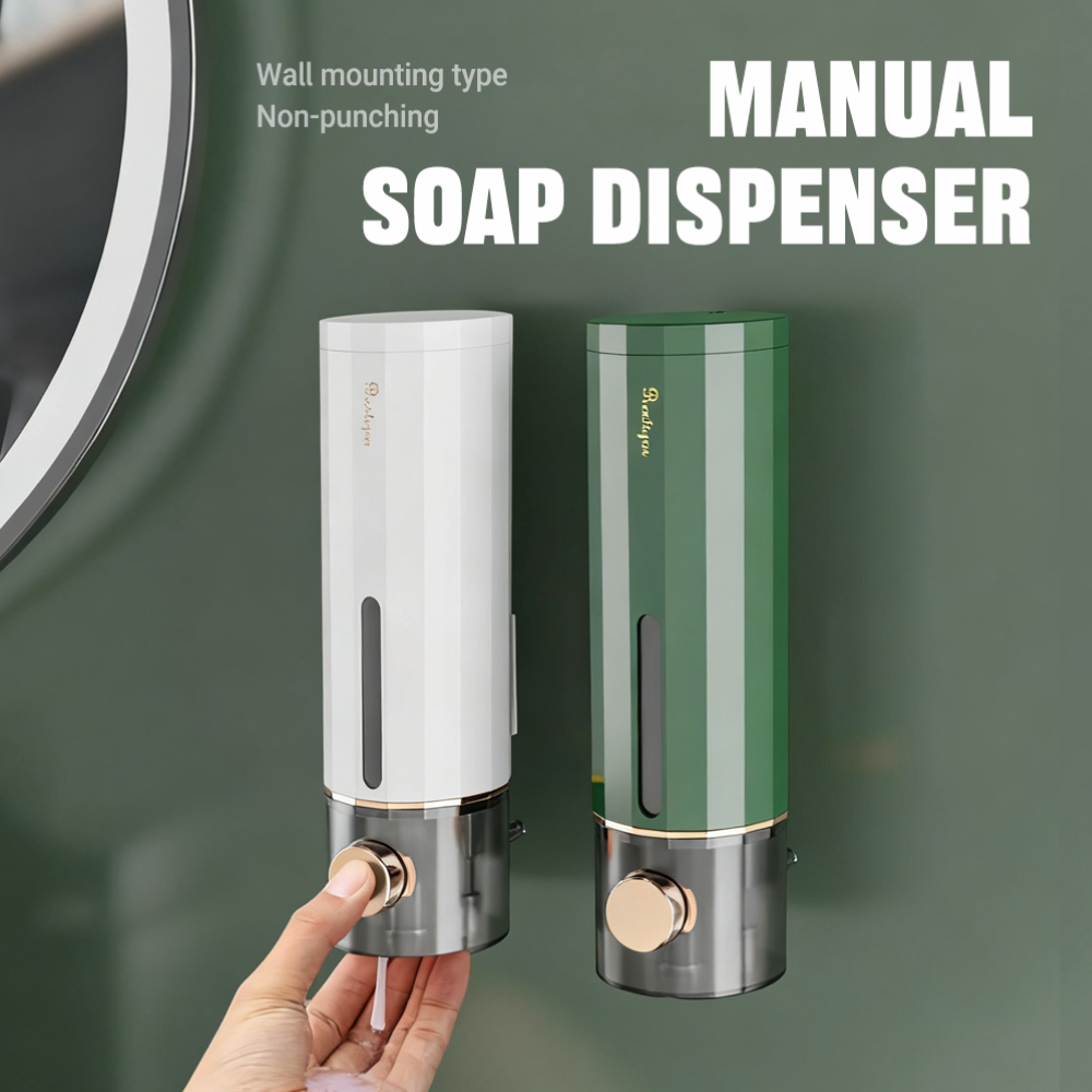 Manual Press Soap Dispenser 45 - Home Bathroom Wall Soap Dispenser recension och pris
