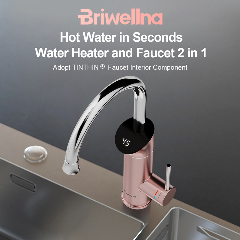 Briwellna Electric Water Heate - Home Bathroom Water Heater recension och pris