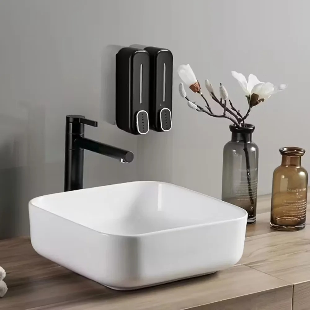 Wall Mounted Manual Soap Dispe - Home Bathroom Wall Soap Dispenser recension och pris