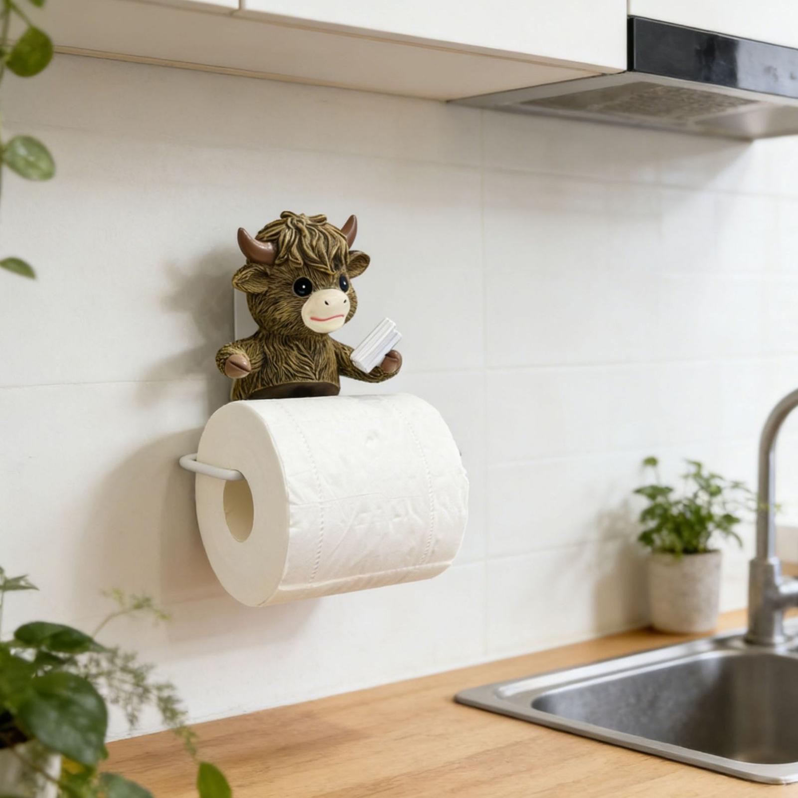 Rustic Paper Towel Holder Rust - Home Bathroom Paper Towel Holder recension och pris