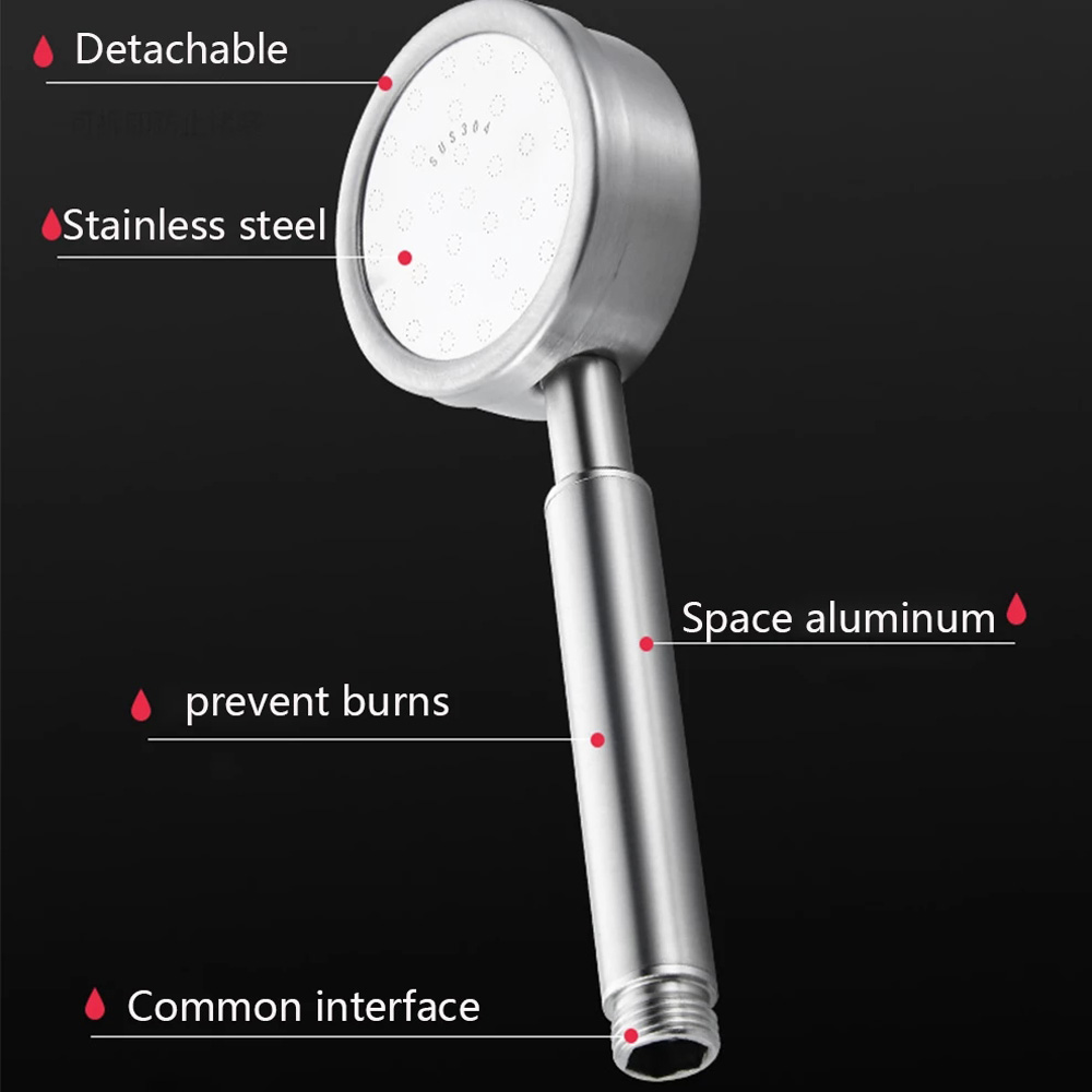 304 Stainless Steel Shower Hea - Home Center Bathroom Accessories recension och pris