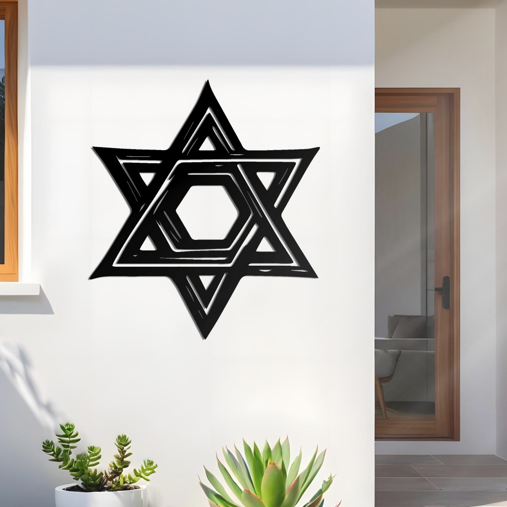 CIFBUY Iron Wall Art Star of D - Home & Bathroom Building Products Pte Ltd recension och pris