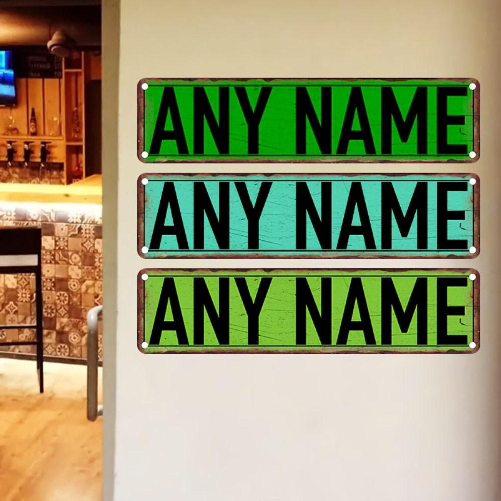 2D Flat 16 Colors Custom Alumi - Home Bathroom Sign recension och pris