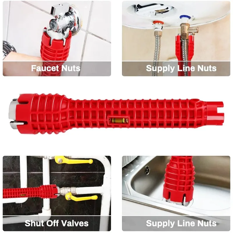 Universal Plumbing Tool Double - Home Bathroom Water Heater recension och pris