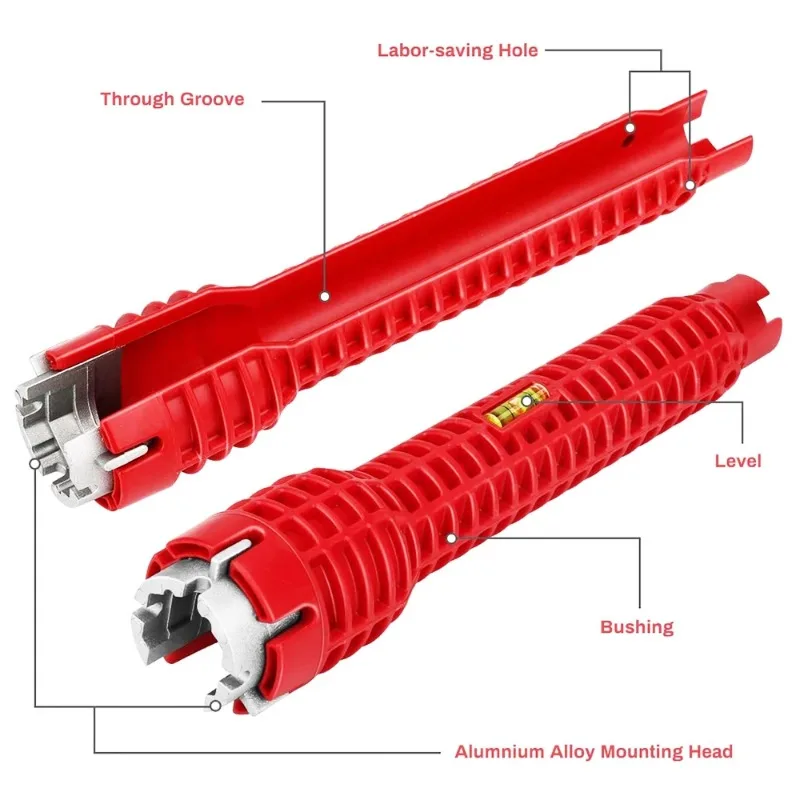 Universal Plumbing Tool Double - Home Bathroom Water Heater recension och pris