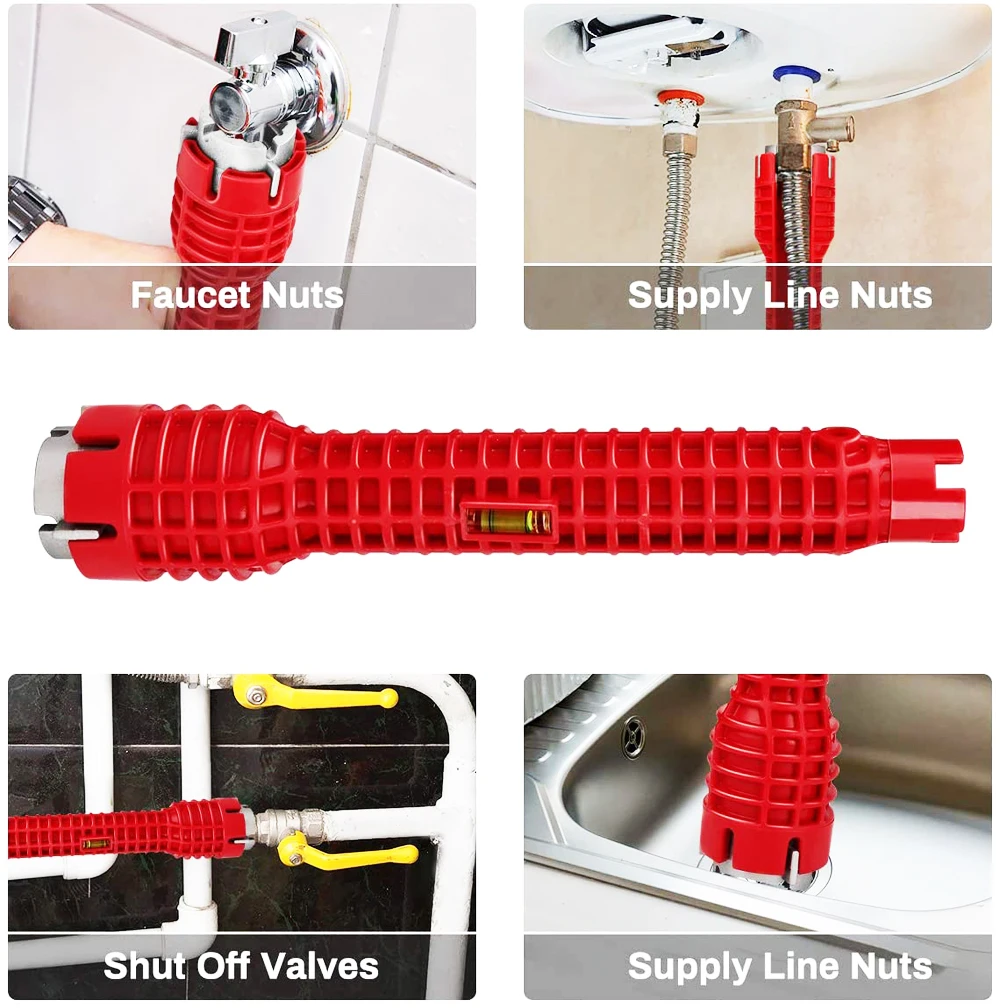 Sink Faucet Wrench Plumbing Re - Home Bathroom Water Heater recension och pris