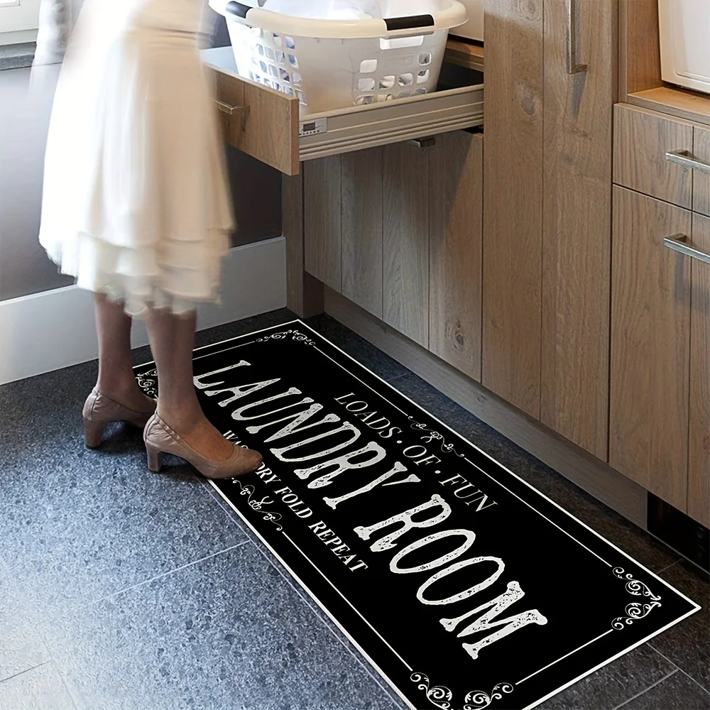 Laundry Room Rug Runner Non Sl - Home Center Bathroom Accessories recension och pris