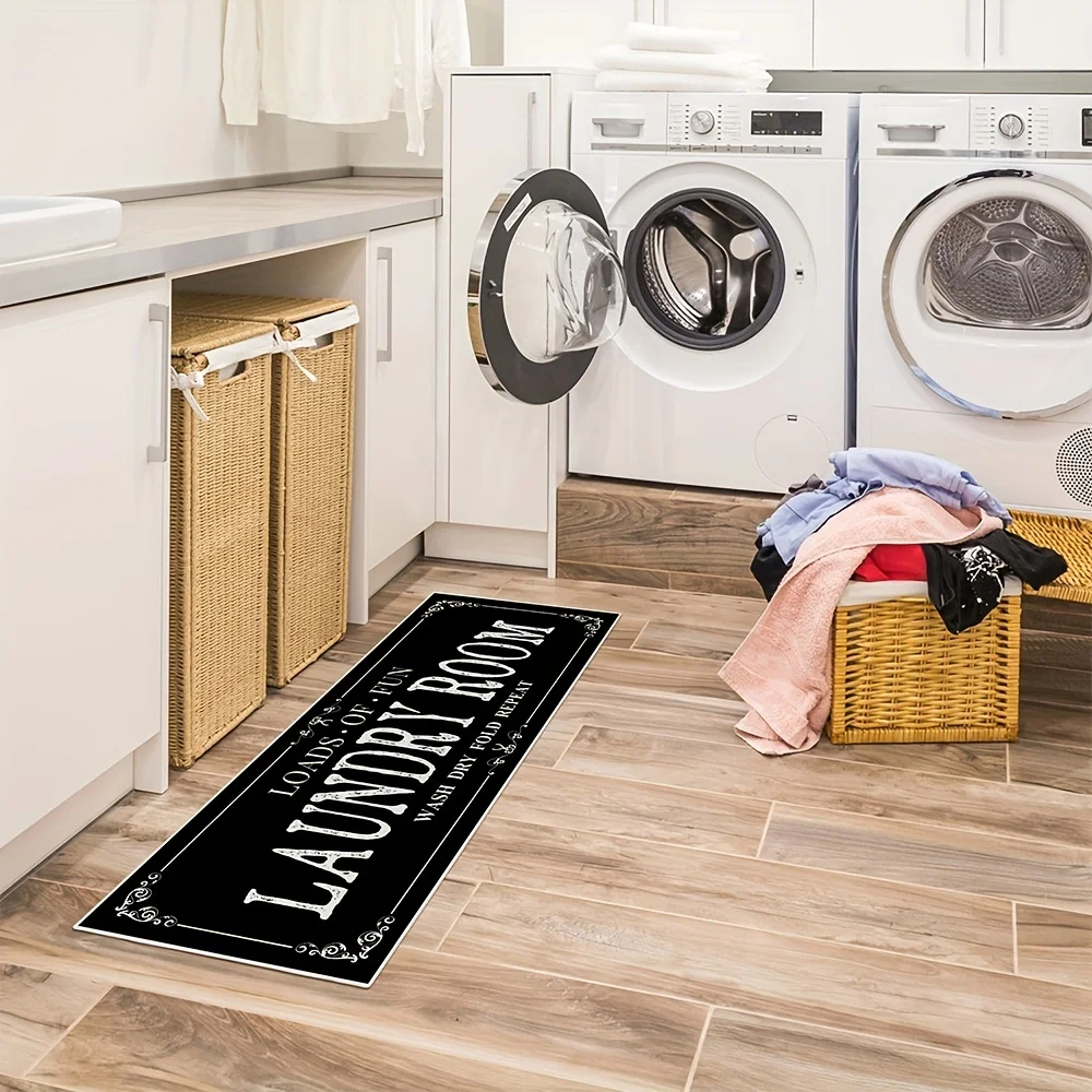 Laundry Room Rug Runner Non Sl - Home Center Bathroom Accessories recension och pris