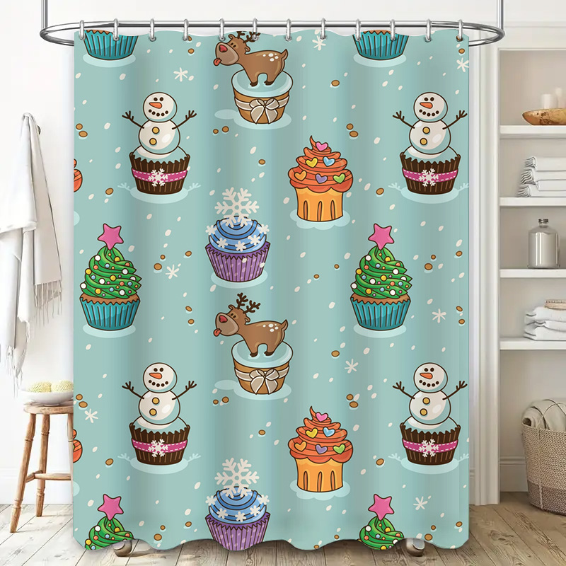 TU Charming Christmas Shower C - Home Decor Bathroom Ideas recension och pris
