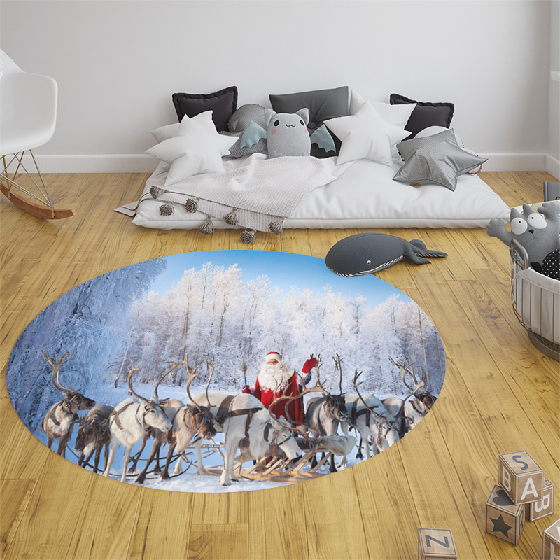 Christmas Woods Snow Scene Car - Home Bathroom Scene recension och pris