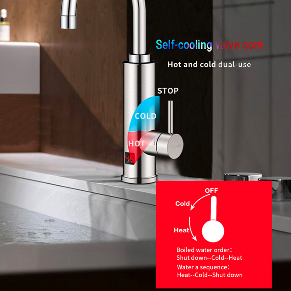 3000W Electric Water Heater Ba - Home Bathroom Water Heater recension och pris