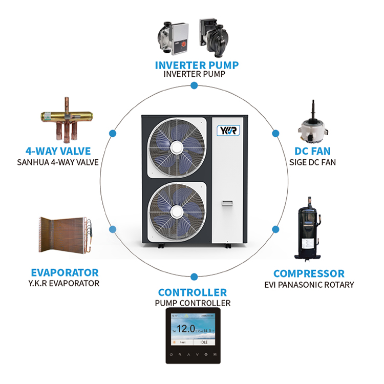 Air Source Heat Pump Water Hea - Home Bathroom Water Heater recension och pris
