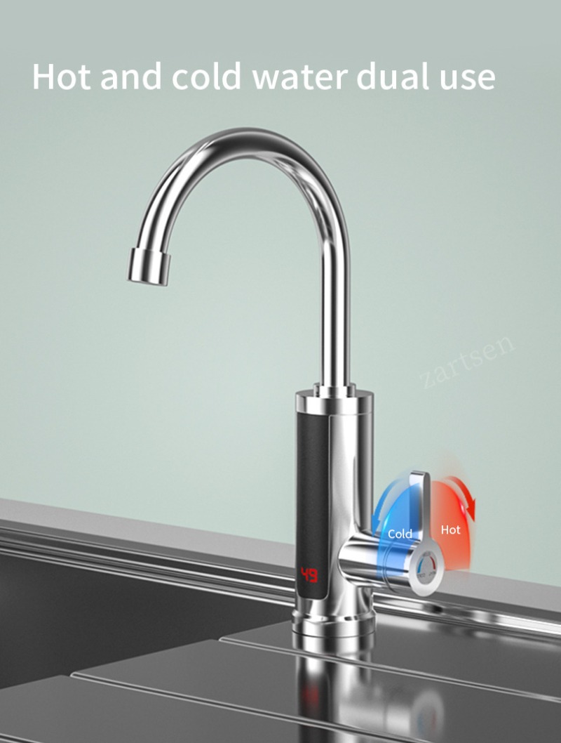 Kitchen Faucets Electric Tap K - Home Bathroom Water Heater recension och pris