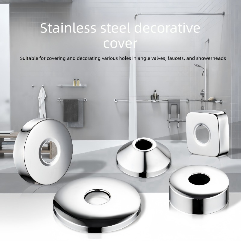 Stainless Steel Pipe Trim Cove - Home Center Bathroom Accessories recension och pris