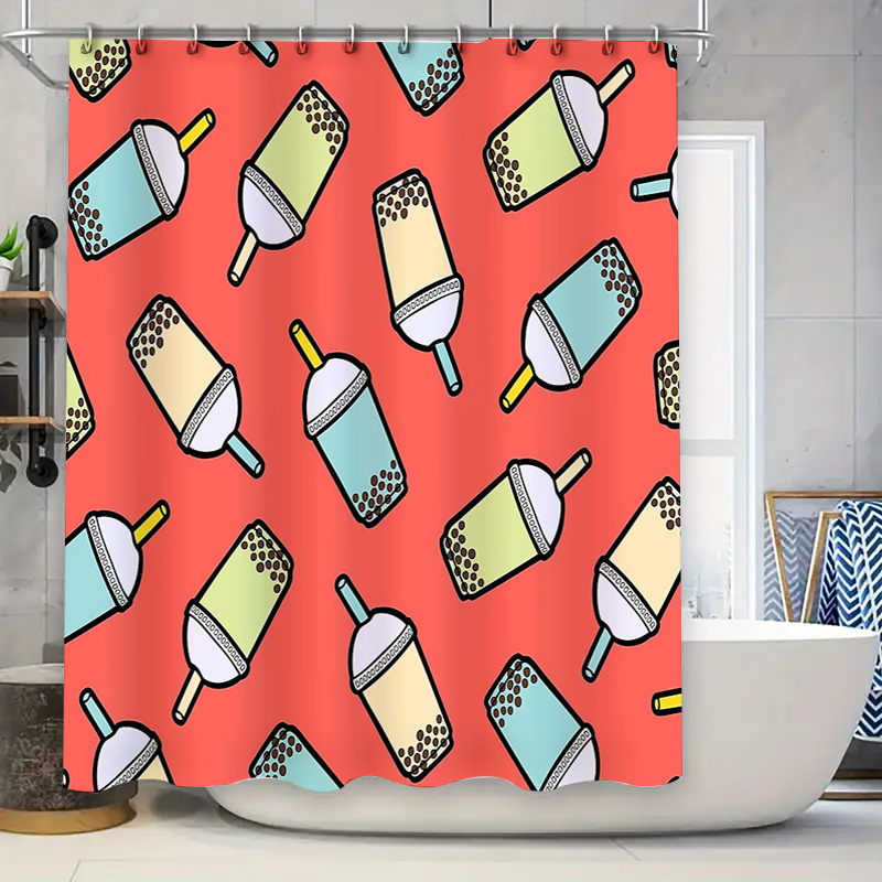 Unique Bubble Tea Shower Curta - Home Decor Bathroom Ideas recension och pris