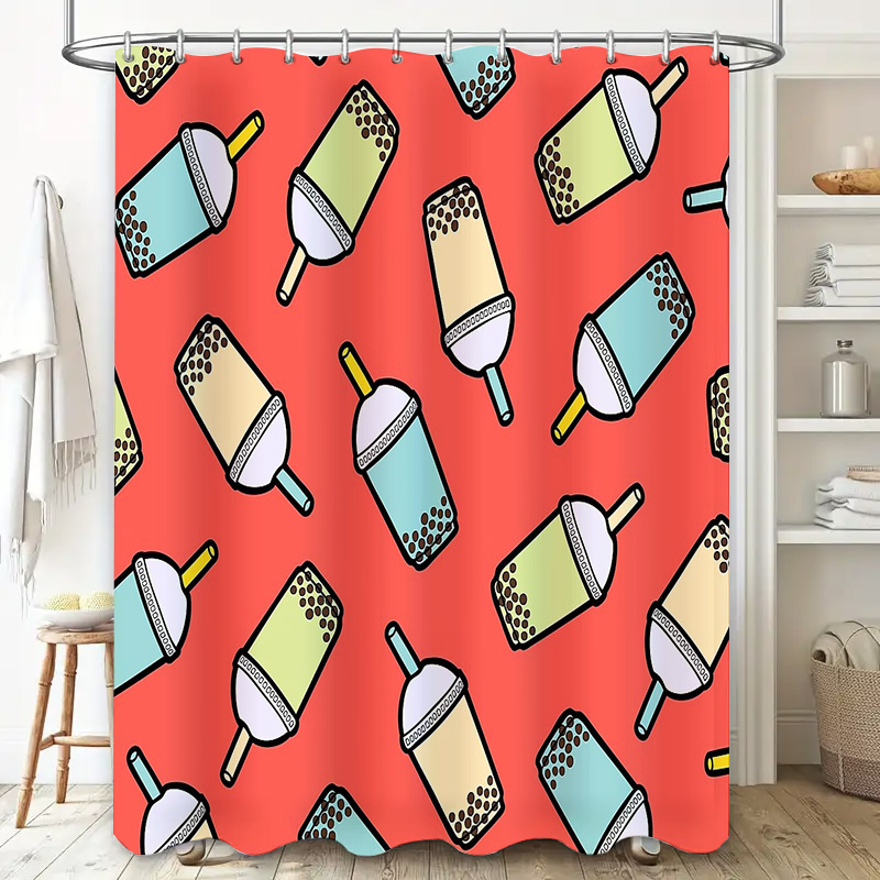 Unique Bubble Tea Shower Curta - Home Decor Bathroom Ideas recension och pris