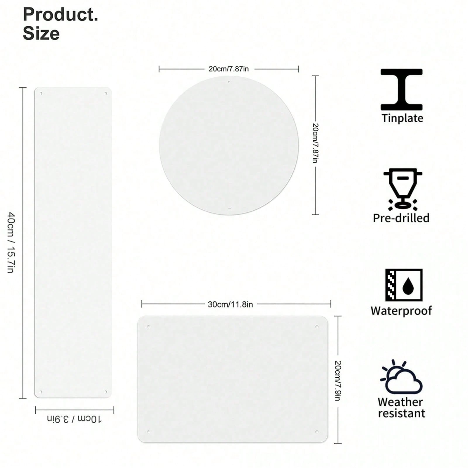 2D Flat - 2D Plane, 1 Vintage  - Home Bathroom Sign recension och pris