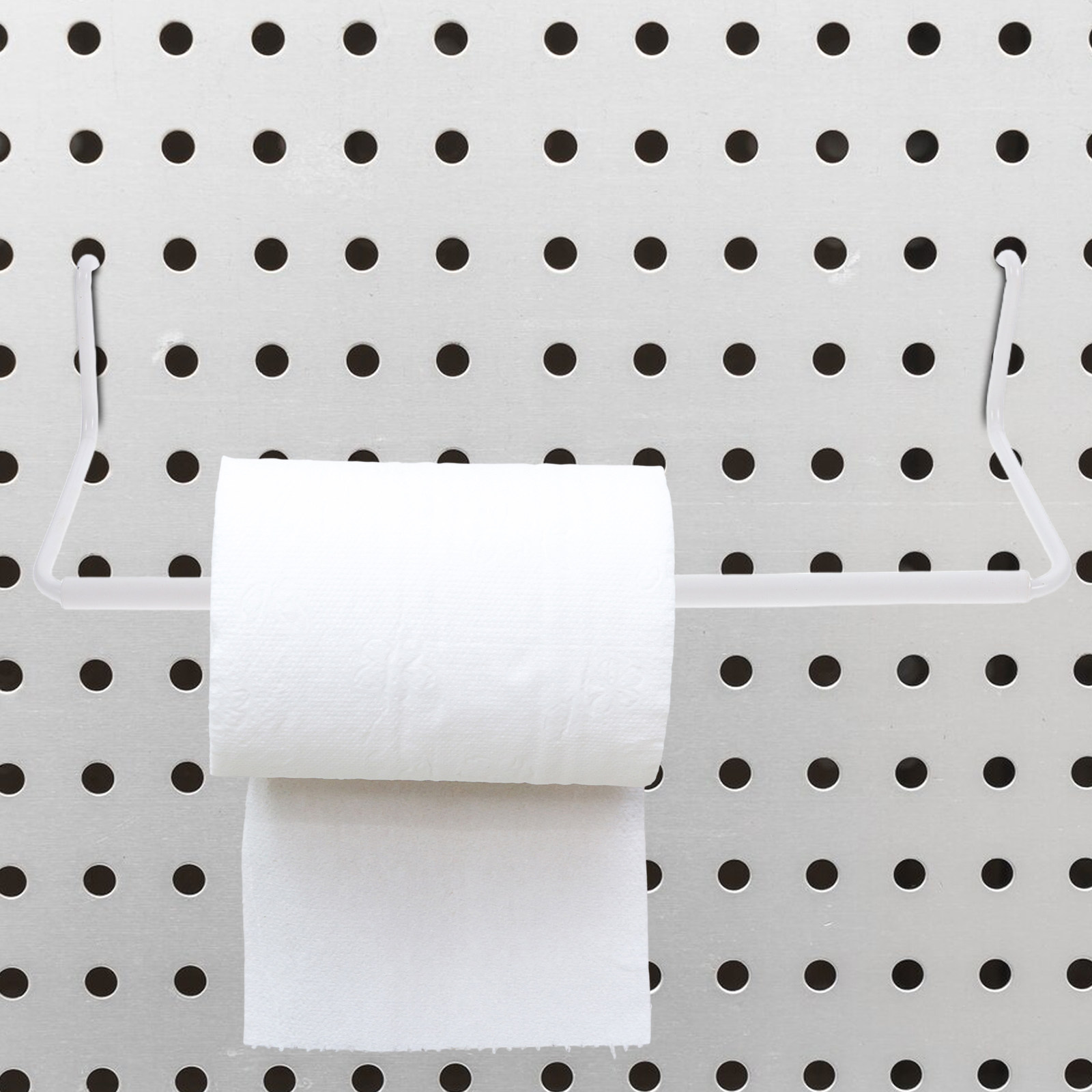 2Pcs Pegboard Paper Towel Hold - Home Bathroom Paper Towel Holder recension och pris