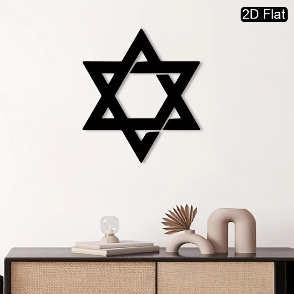 CIFBUY Iron Wall Art Star of D - Home & Bathroom Building Products Pte Ltd recension och pris
