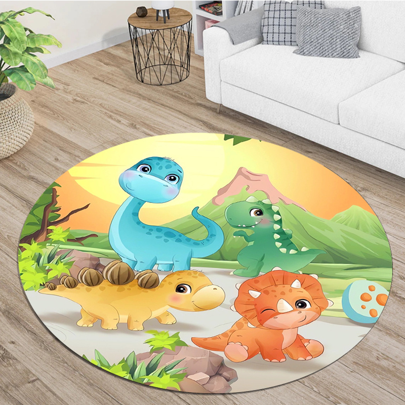 Cute Cartoon Dinosaur Mountain - Zara Home Bathroom Mat recension och pris