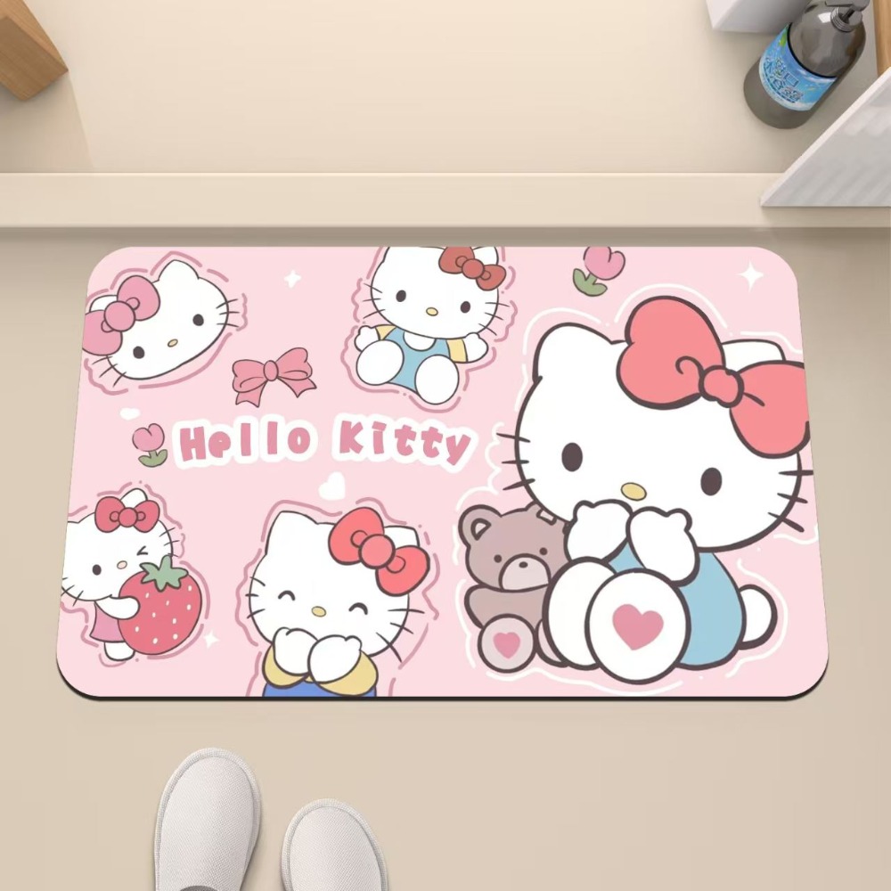 Hello Kitty Non-Slip Absorbent - Non Slip Bath Mat recension och pris