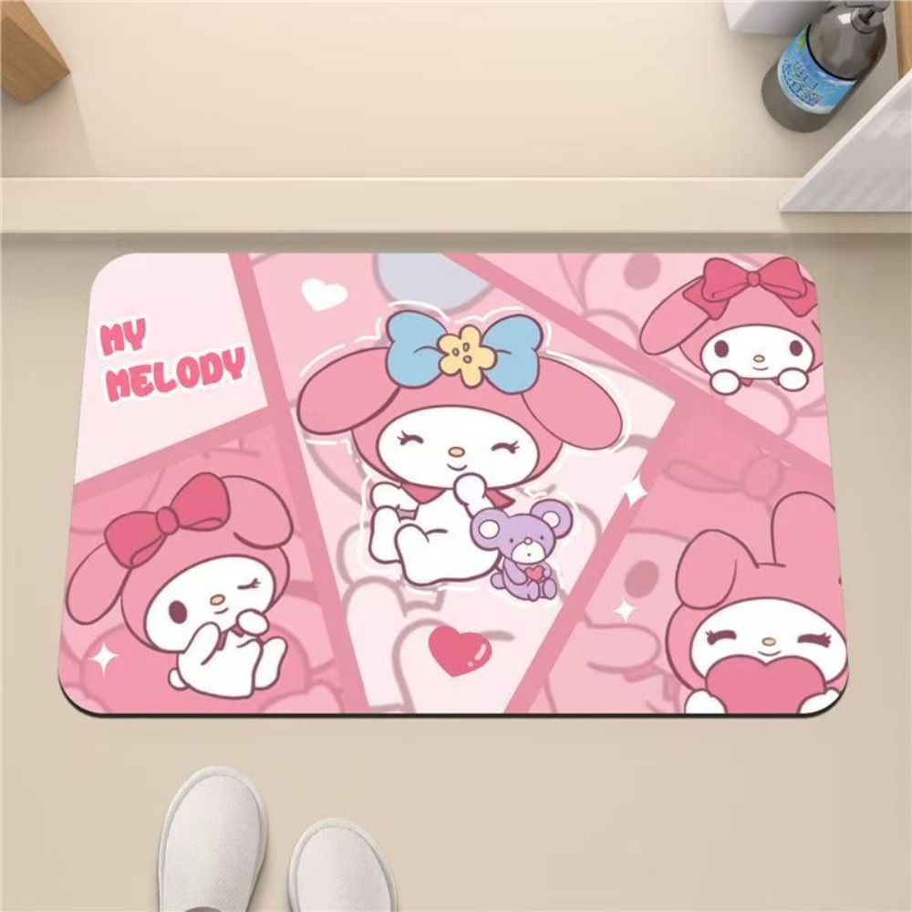 Hello Kitty Non-Slip Absorbent - Non Slip Bath Mat recension och pris