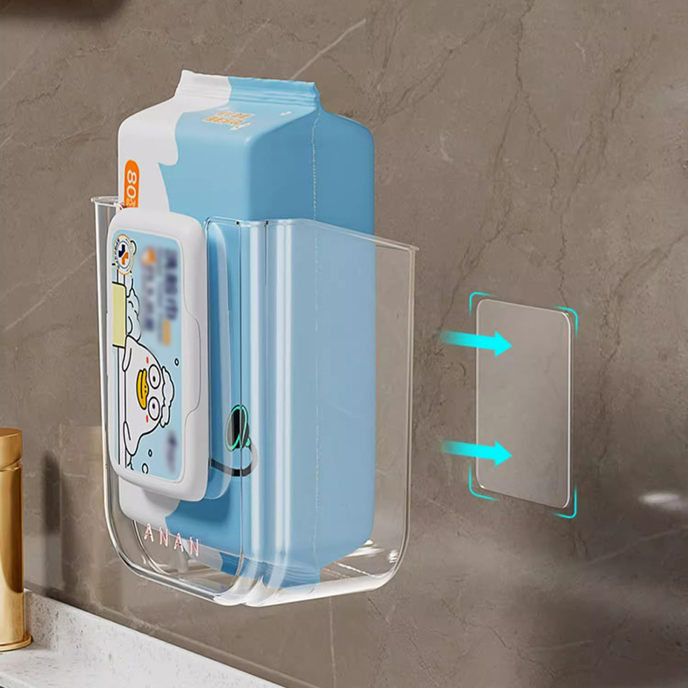 Wall Mounted Wet Wipes Dispens - Home Bathroom Paper Towel Holder recension och pris