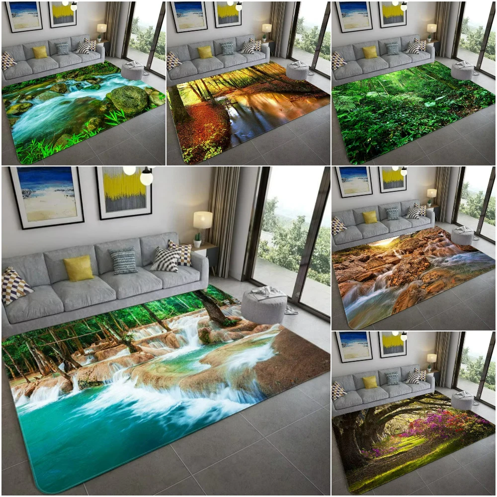 Nature Inspired 3D Scenery Car - Home Decor Bathroom Ideas recension och pris